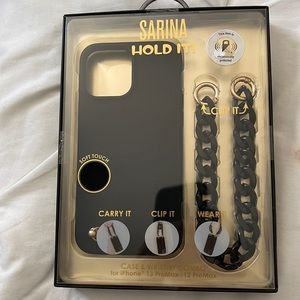 New ! iPhone 12/13Pro Max Case with Chain.